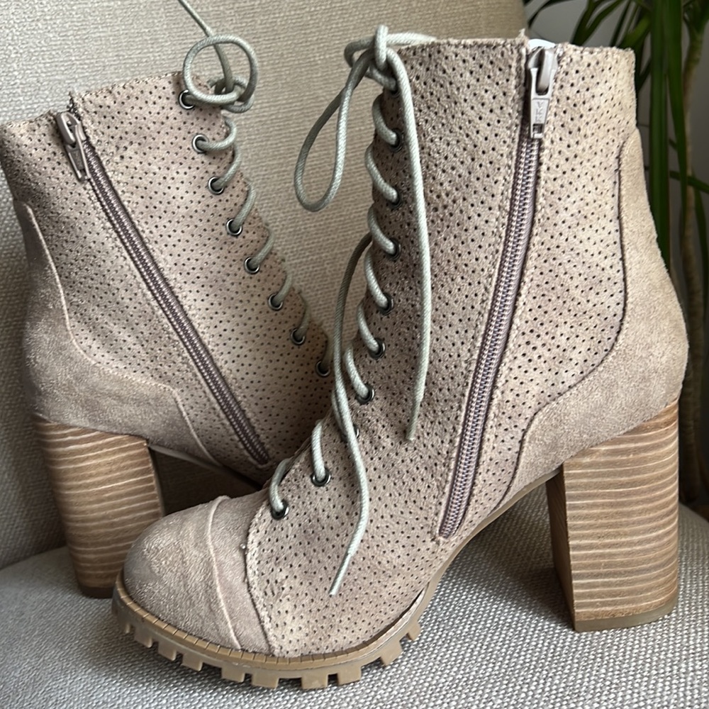 NEW Report Adrian Taupe Boots - Picture 7 of 8